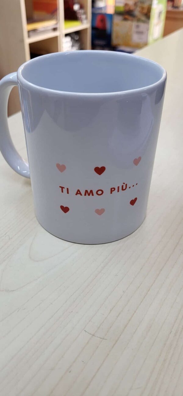 Tazza San Valentino - Love Ti Amo più di questa tazzina di Caffè