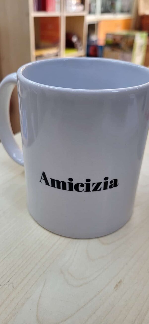 Tazza Filo Rosso Amicizia - Possibilità di personalizzazione - immagine 2