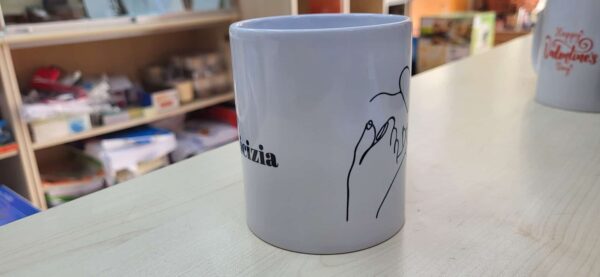 Tazza Filo Rosso Amicizia - Possibilità di personalizzazione - immagine 3